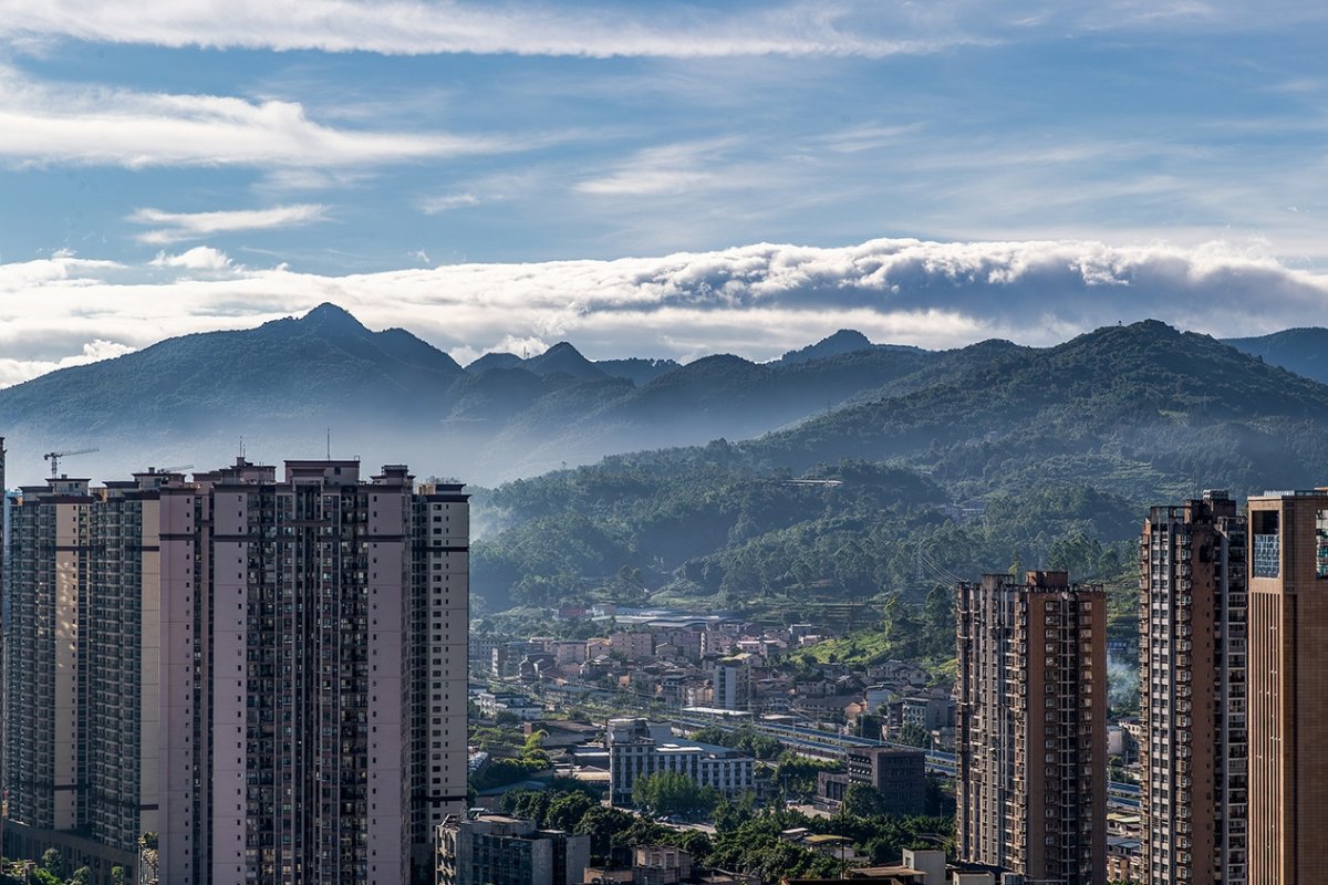 Tòa nhà tự làm mát giữa cái nóng như lò nung ở Trung Quốc